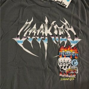 Cookies Gray Graphic Tee - Short Sleeve